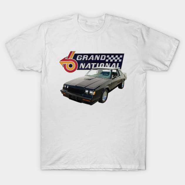 1985 Buick Grand National T-Shirt by Permages LLC